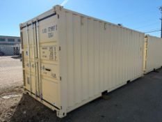 2025 20ft. Single Trip Sea Can