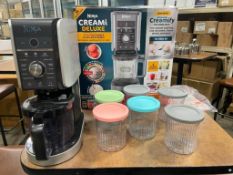 NINJA CREAMI DELUXE NC501 – 11-IN-1 ICE CREAM & FROZEN TREAT MAKER WITH (6) TUBS