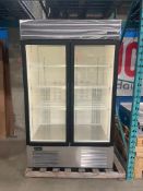 HABCO SE46SXG DOUBLE GLASS DOOR COOLER