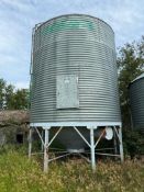 Goebel +/- 2700 Bushell 4 Ring Hopper Bottom Grain Bin