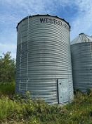 Westeel-Rosco +/- 2500 Bushell 7 Ring Grain Bin
