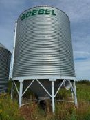 Goebel +/- 2700 Bushell 4 Ring Hopper Bottom Grain Bin