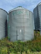 Goebel +/- 2500 Bushell 4 Ring Grain Bin
