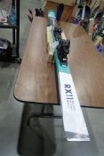 Kastle RX11 Prem + K12 Tri GW Full Black 168 Skis w/ Bindings.