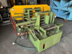 Siloma 320 GAZ Horizontal Band Saw, 16” x 32” Capacity