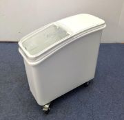NEW 21 GALLON INGREDIENT BIN WITH SLIDING LID, OMCAN 80985