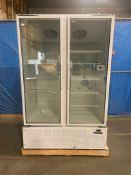 MASTER-BILT BLG-48HD DOUBLE GLASS DOOR FREEZER
