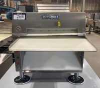 SOMERSET CDR-2000 COUNTERTOP 20″ TWO STAGE DOUGH ROLLER SHEETER