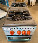 NEW SIERRA SRSP 182 PROPANE DOUBLE STOCK POT RANGE
