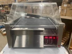 STAR GRILL-MAX 30SCBDE HOT DOG ROLLER WITH BUILT-IN BUN DRAWER AND THERMOSTATIC CONTROLS