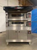 MORETTI FORNI AHC18CUL DOUBLE DECK ELECTRIC PIZZA OVEN WITH PROOFER