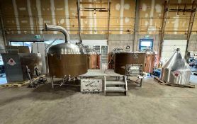COMPLETE NSI 10HL BREWHOUSE & FERMENTATION SYSTEM FEATURING: