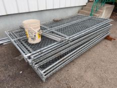 Lot of (16) 60” X 120” Chain-Link Fence Panels