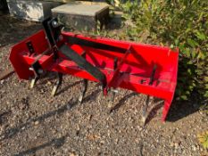 60” 3-Point Hitch Landscape Rake/ Box Scraper