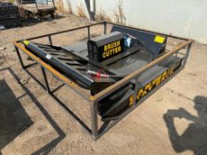 2025 Mower King SSRC Skid Steer Brush Cutter Attachment