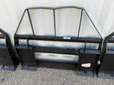 Skid Steer Fork Attachment w/ (2) 1.5T Forks