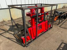 2025 TopCat ECSSRB Tree Shear w/ Grappler Skid Steer Attachment