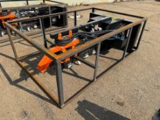 2025 Mower King ECSSCT72 Skid Steer Trench Attachment