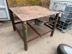 48” X 52” Steel Welding Table