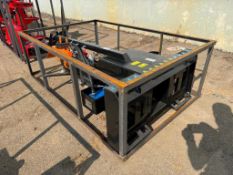 2025 Mower King ECSSCT72 Skid Steer Trench Attachment