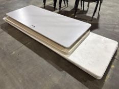 Lot of (4) Asst. Folding Tables