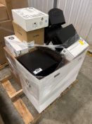 Pallet of Asst. Printer Ink, File Organizers, etc.