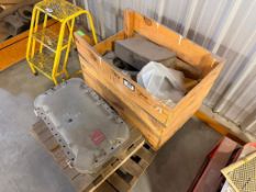 Lot of Asst. Lathe Parts, Including Steady Rest, Face Plates, Gears, etc.