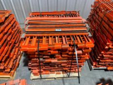 Pallet of Approx. (197) 42” Pallet Racking Safety Bars