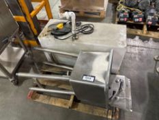 Pallet of Stainless Steel Hand Sink and Plastic Tank