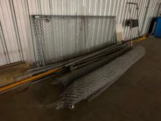 Large Lot of Chain-Link Fence