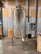Large Stainless Steel Tank on Stand