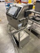 Lot of Hitachi Ink Jet Printer and Mobile Metal Stand