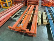 Lot of (13) Asst. 8’ Pallet Racking Beams