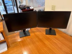 Lot of (2) LG Monitors