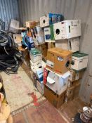 Large Lot of Asst. Data and Networking Cable