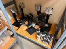 Lot of Assorted Monitor Stands & Electronics Dusters