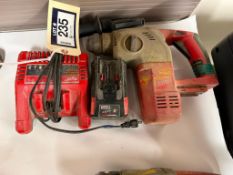 Milwaukee V28 Cordless Rotary Hammer w/ M28 Battery and Charger