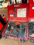 HILTI DX460 w/ Case, etc.