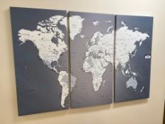 Lot of (2) Maps