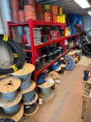 Lot of (3) Sections of Snap-On Parts Racking