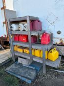 Lot of asst. Fuel, Diesel and Propane Cans