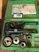 Greenlee Speed Punch Kit