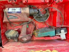 Burndy Patriot PAT750XT-18V Electric Crimping Tool w/ (2) Batteries, Charger