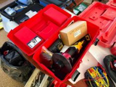 DeWalt DCG426 1-1/2” VS Die Grinder 20V w/ Reed Pipe Tools Attachment