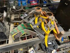 Lot of asst. Clamps