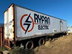 1985 Fruehauf T/A Dry Van Trailer, VIN#: 2H8V0482XFS051898