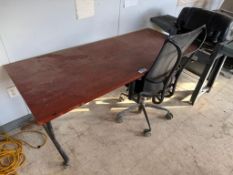 30” X 72” Table w/ Task Chair