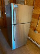 Midea Stainless Refrigerator Freezer
