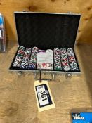 Lot of Poker Chip Set