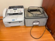Lot of Brother Fax Machine and Samsung Printer